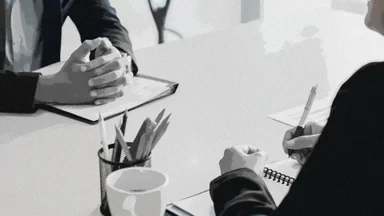Why do compelling questions carry so much weight at the end of an interview?